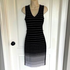 NWOT White House Black Market striped knit dress- 4